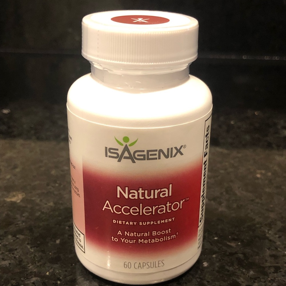 Isagenix Natural Accelerator- New with Seal